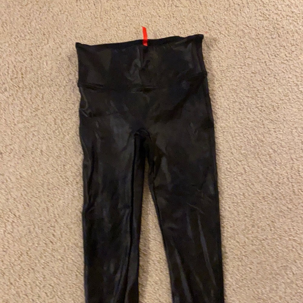 Almost new faux Spanx leggings, small, petite